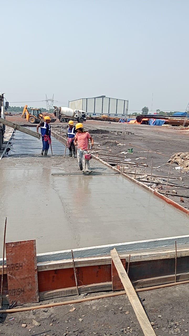 Concrete finishing