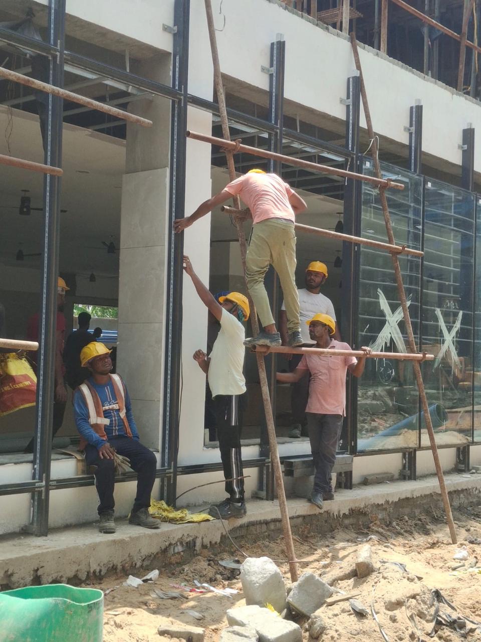 Civil construction and finishing project photograph